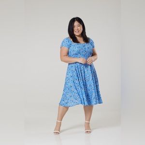 Timeless London Idda Swing Dress | Large (US 10) | NWT